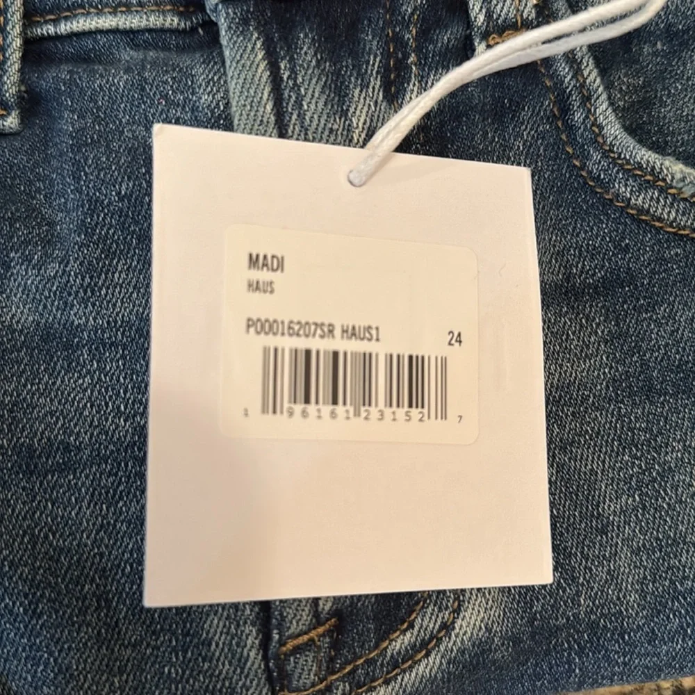 PISTOLA MADI HIGH RISE MODERN SLIM JEAN BLUE - 00 - Picture 6 of 8